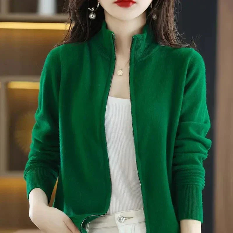 Women's Zipper Sweater